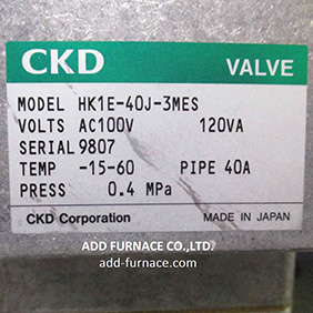 CKD MODEL HK1E-40J-3MES